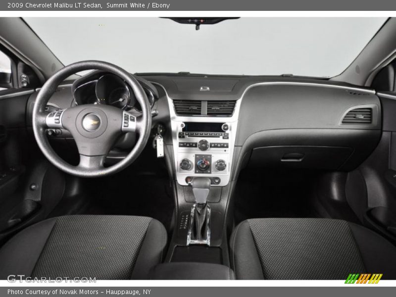 Summit White / Ebony 2009 Chevrolet Malibu LT Sedan