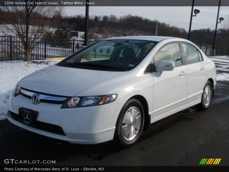 Taffeta White / Ivory 2008 Honda Civic Hybrid Sedan