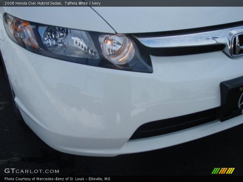Taffeta White / Ivory 2008 Honda Civic Hybrid Sedan