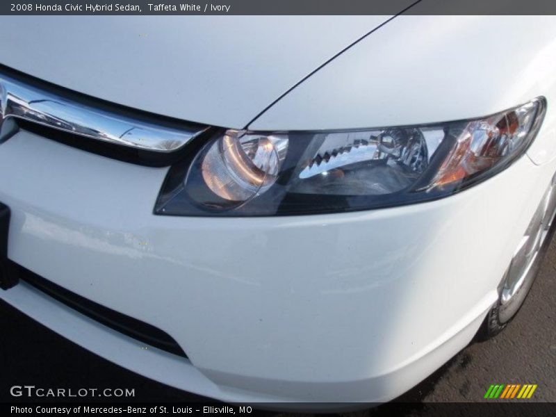 Taffeta White / Ivory 2008 Honda Civic Hybrid Sedan