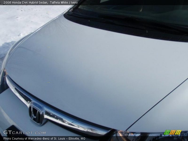 Taffeta White / Ivory 2008 Honda Civic Hybrid Sedan