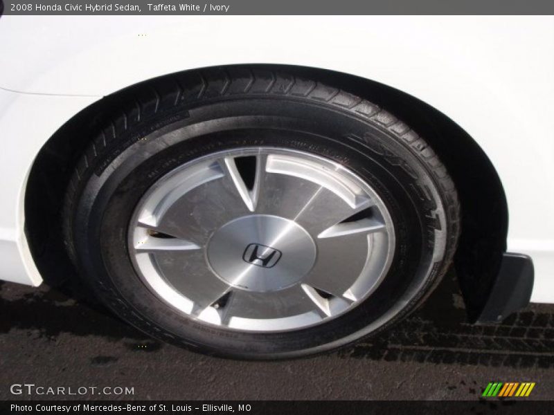 Taffeta White / Ivory 2008 Honda Civic Hybrid Sedan
