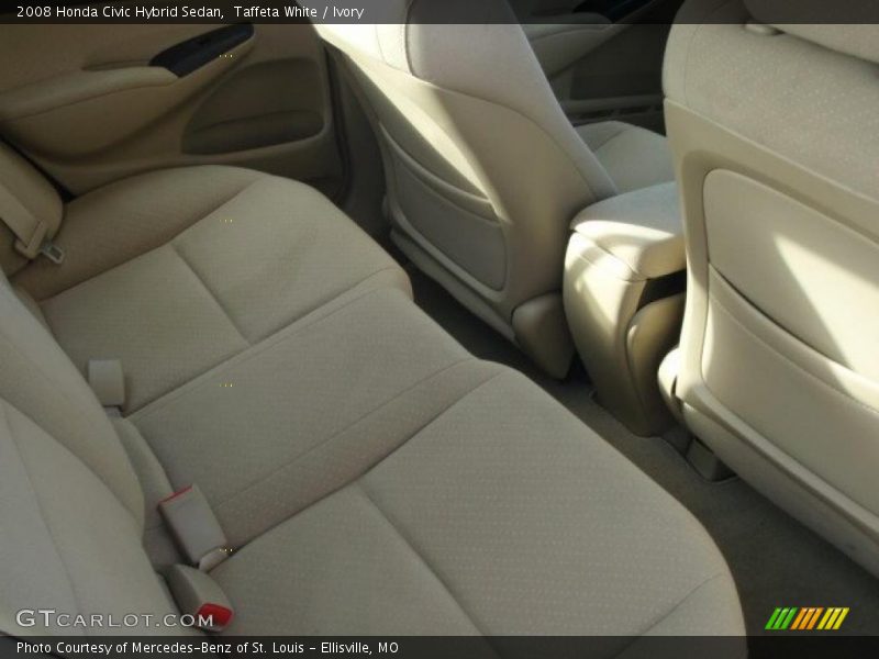 Taffeta White / Ivory 2008 Honda Civic Hybrid Sedan