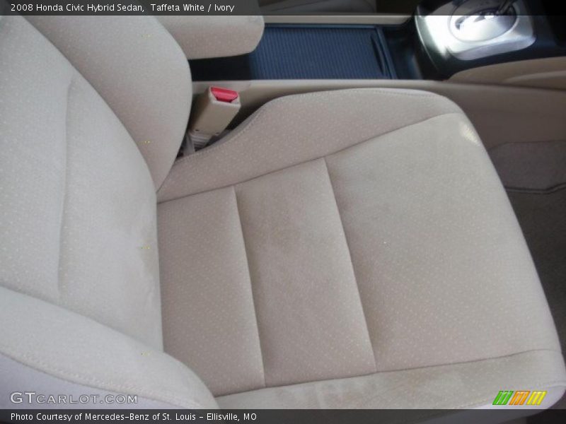 Taffeta White / Ivory 2008 Honda Civic Hybrid Sedan