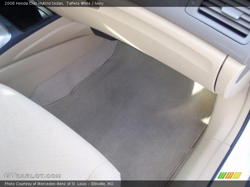 Taffeta White / Ivory 2008 Honda Civic Hybrid Sedan