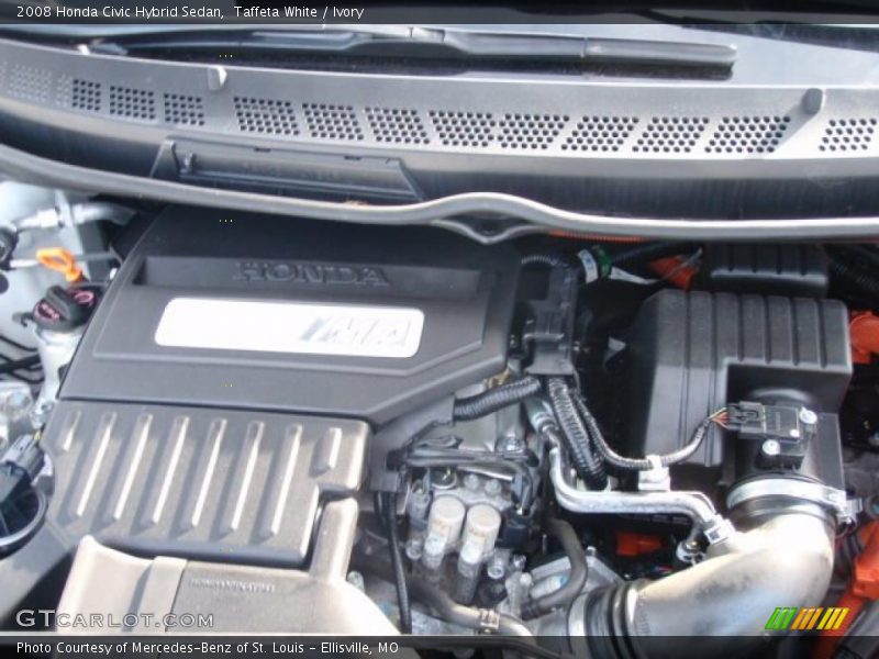 Taffeta White / Ivory 2008 Honda Civic Hybrid Sedan