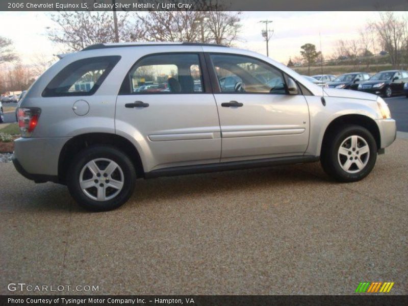 Galaxy Silver Metallic / Light Gray 2006 Chevrolet Equinox LS