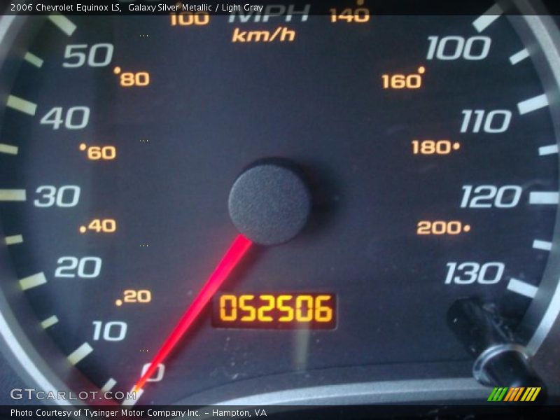 Galaxy Silver Metallic / Light Gray 2006 Chevrolet Equinox LS