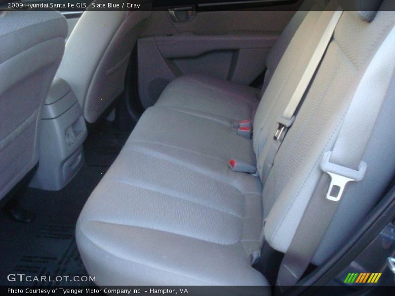 Slate Blue / Gray 2009 Hyundai Santa Fe GLS