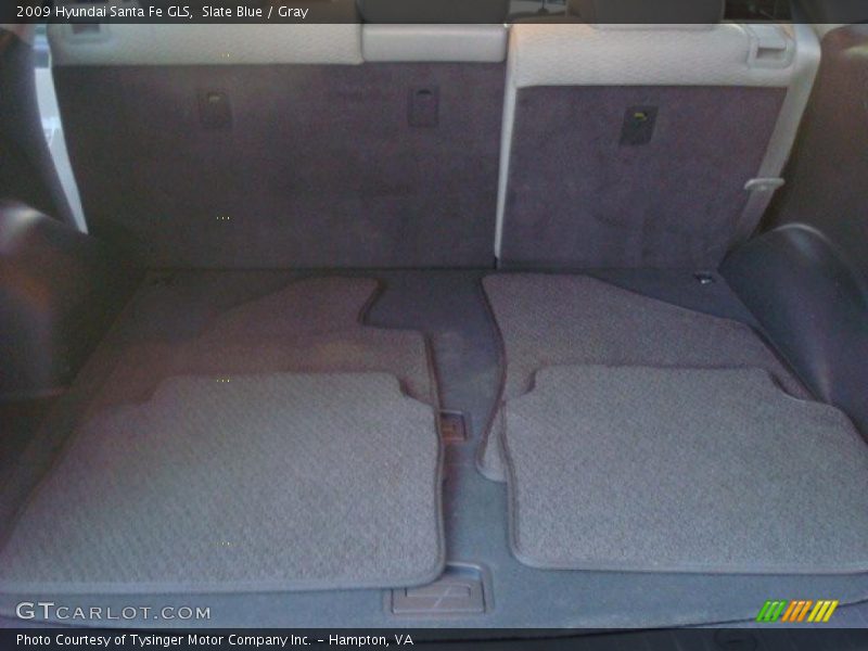 Slate Blue / Gray 2009 Hyundai Santa Fe GLS