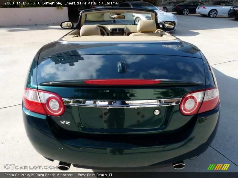  2008 XK XK8 Convertible Emerald Fire Metallic