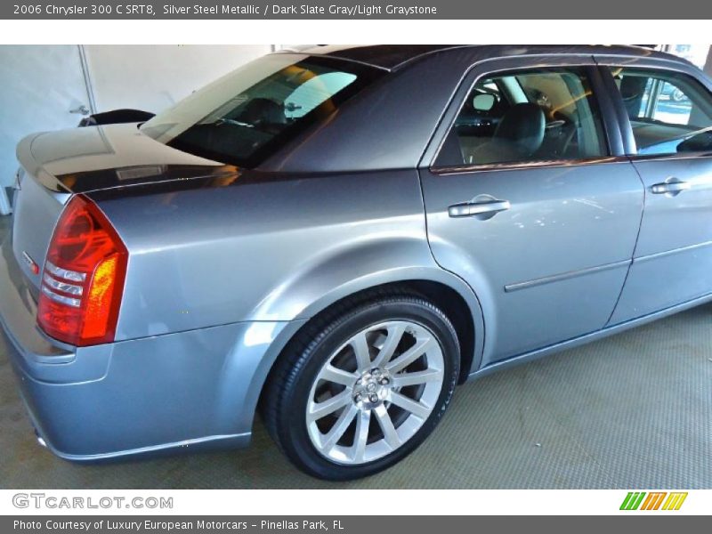 Silver Steel Metallic / Dark Slate Gray/Light Graystone 2006 Chrysler 300 C SRT8