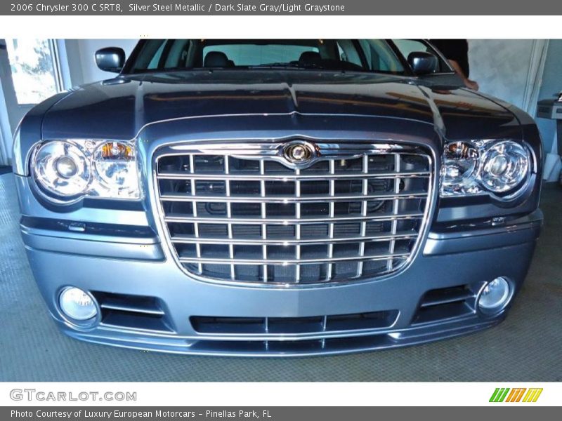 Silver Steel Metallic / Dark Slate Gray/Light Graystone 2006 Chrysler 300 C SRT8