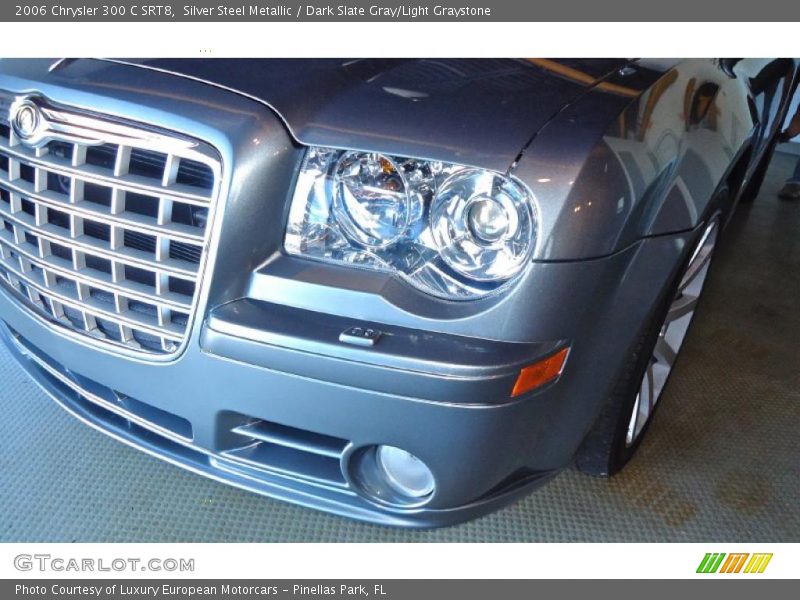 Silver Steel Metallic / Dark Slate Gray/Light Graystone 2006 Chrysler 300 C SRT8
