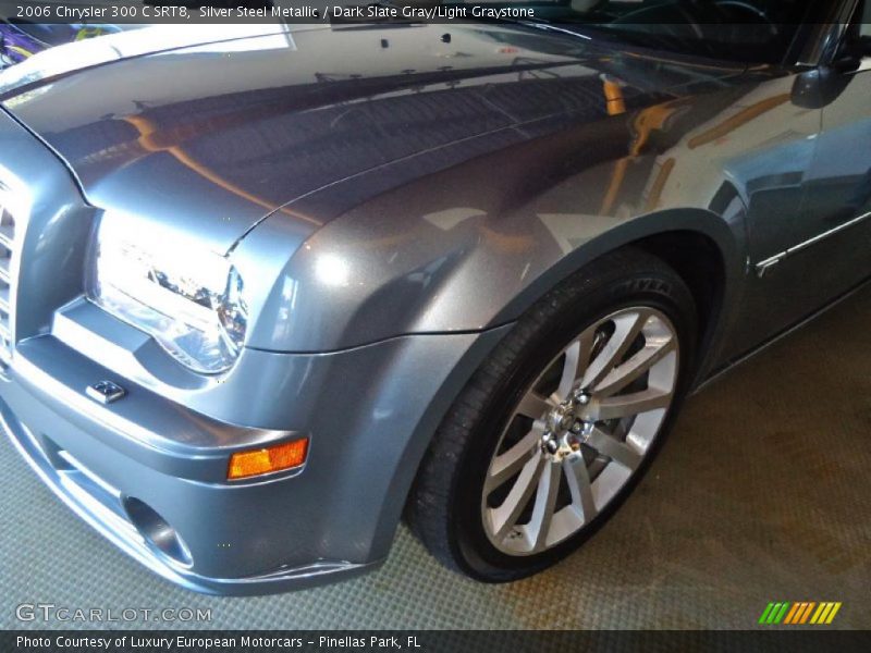 Silver Steel Metallic / Dark Slate Gray/Light Graystone 2006 Chrysler 300 C SRT8