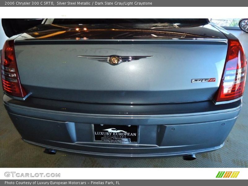 Silver Steel Metallic / Dark Slate Gray/Light Graystone 2006 Chrysler 300 C SRT8