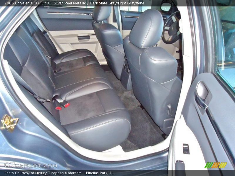 Silver Steel Metallic / Dark Slate Gray/Light Graystone 2006 Chrysler 300 C SRT8