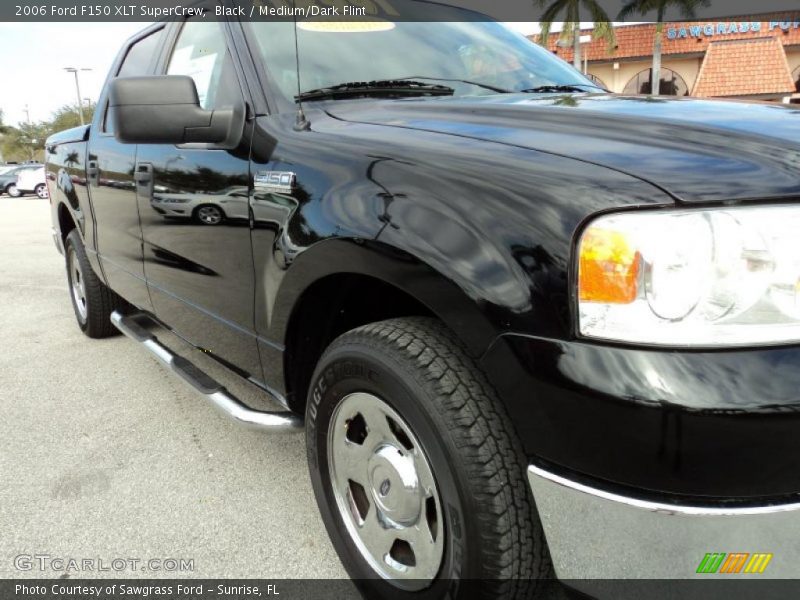 Black / Medium/Dark Flint 2006 Ford F150 XLT SuperCrew