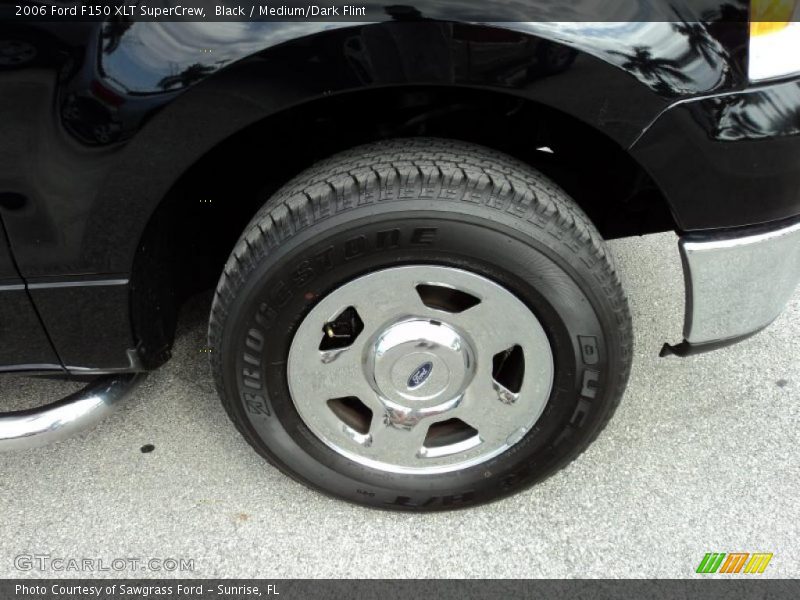 Black / Medium/Dark Flint 2006 Ford F150 XLT SuperCrew