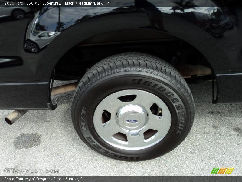 Black / Medium/Dark Flint 2006 Ford F150 XLT SuperCrew