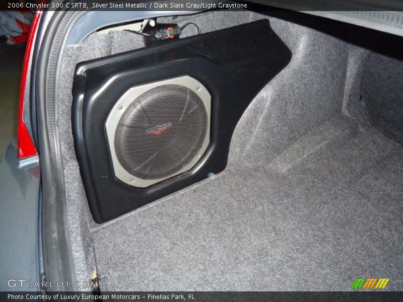 Silver Steel Metallic / Dark Slate Gray/Light Graystone 2006 Chrysler 300 C SRT8
