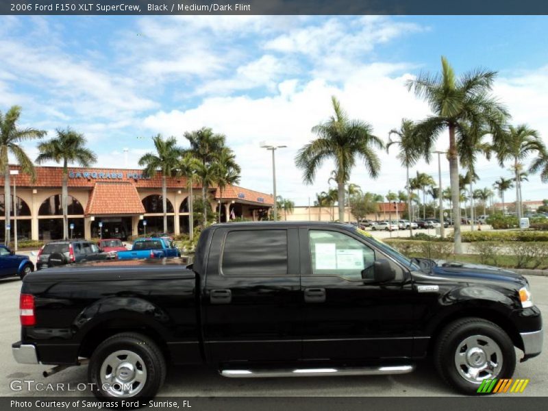 Black / Medium/Dark Flint 2006 Ford F150 XLT SuperCrew