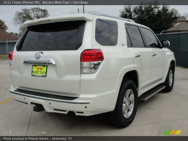 Blizzard White Pearl / Sand Beige 2011 Toyota 4Runner SR5