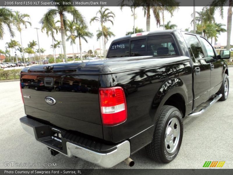 Black / Medium/Dark Flint 2006 Ford F150 XLT SuperCrew