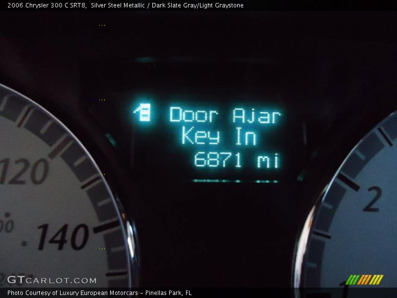 Silver Steel Metallic / Dark Slate Gray/Light Graystone 2006 Chrysler 300 C SRT8