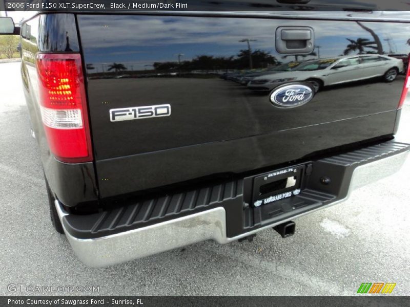 Black / Medium/Dark Flint 2006 Ford F150 XLT SuperCrew