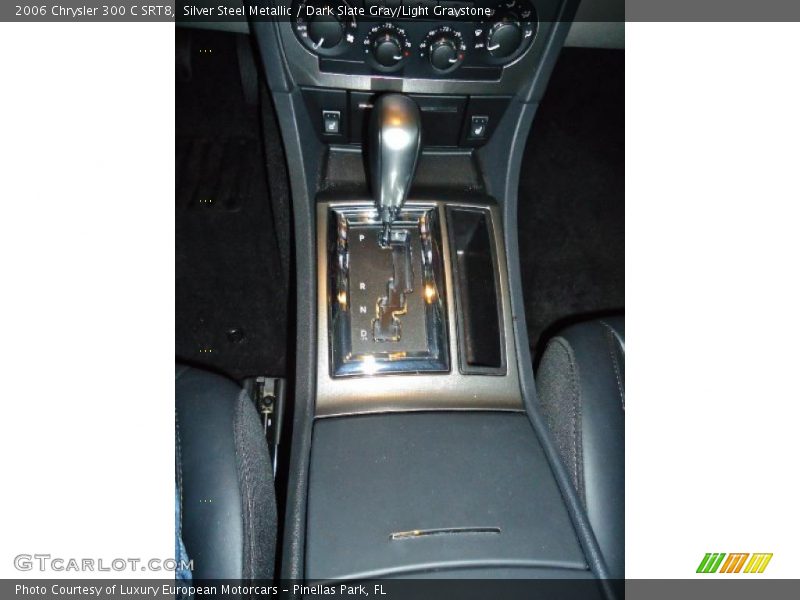 Silver Steel Metallic / Dark Slate Gray/Light Graystone 2006 Chrysler 300 C SRT8