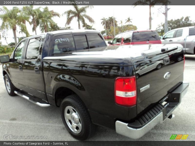 Black / Medium/Dark Flint 2006 Ford F150 XLT SuperCrew