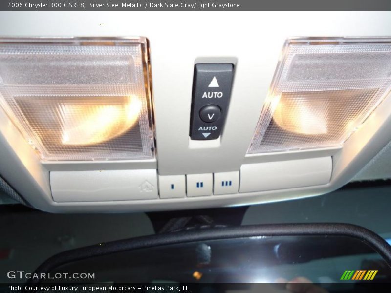 Silver Steel Metallic / Dark Slate Gray/Light Graystone 2006 Chrysler 300 C SRT8