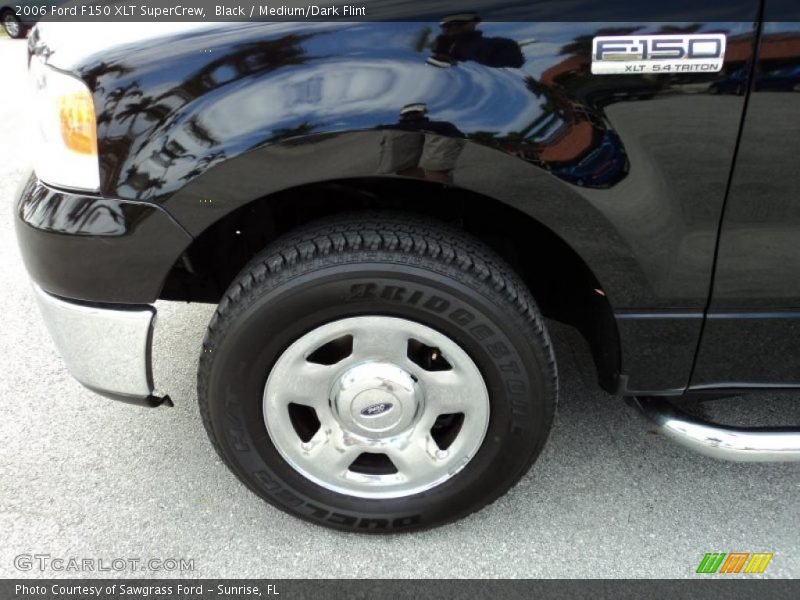 Black / Medium/Dark Flint 2006 Ford F150 XLT SuperCrew