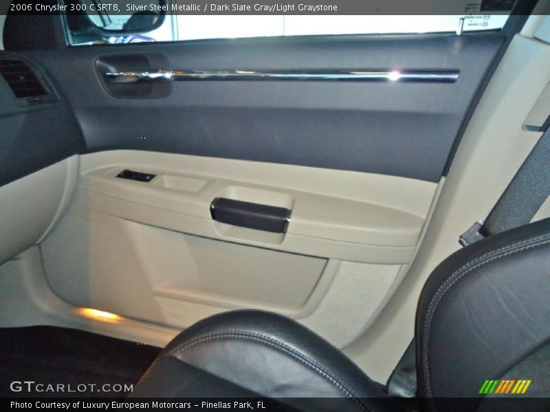 Silver Steel Metallic / Dark Slate Gray/Light Graystone 2006 Chrysler 300 C SRT8