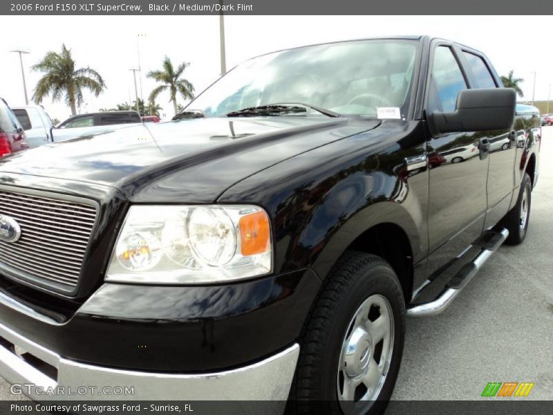 Black / Medium/Dark Flint 2006 Ford F150 XLT SuperCrew