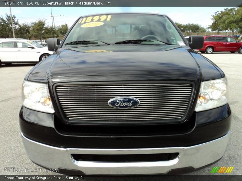 Black / Medium/Dark Flint 2006 Ford F150 XLT SuperCrew