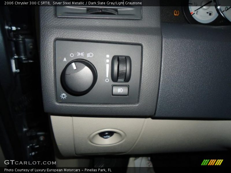 Silver Steel Metallic / Dark Slate Gray/Light Graystone 2006 Chrysler 300 C SRT8