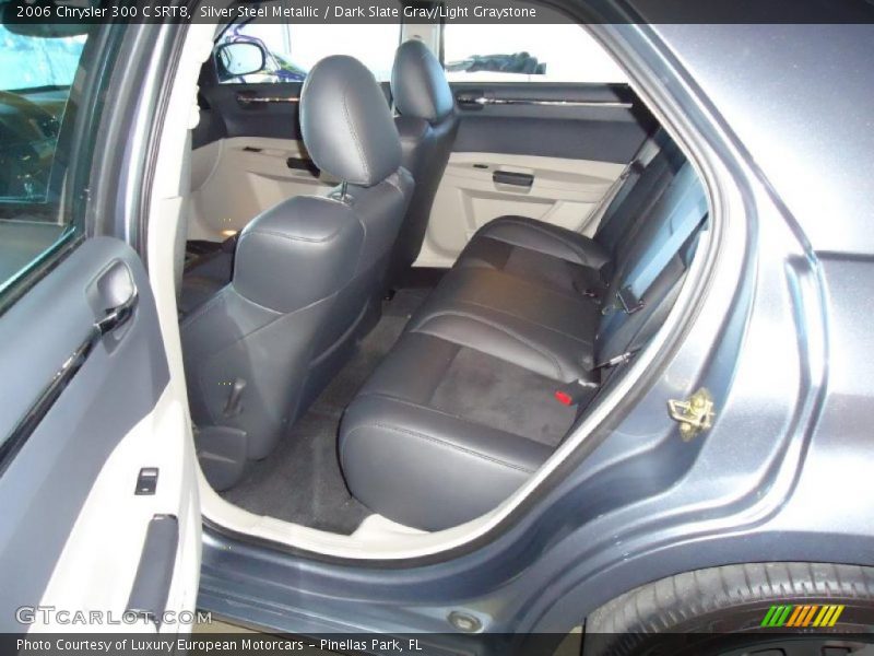 Silver Steel Metallic / Dark Slate Gray/Light Graystone 2006 Chrysler 300 C SRT8