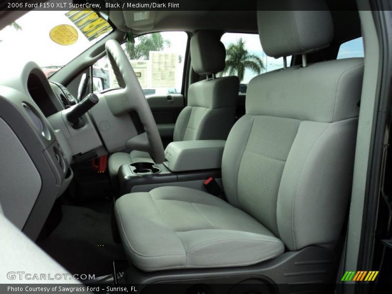 Black / Medium/Dark Flint 2006 Ford F150 XLT SuperCrew