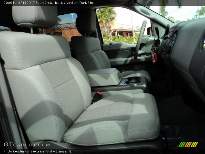 Black / Medium/Dark Flint 2006 Ford F150 XLT SuperCrew