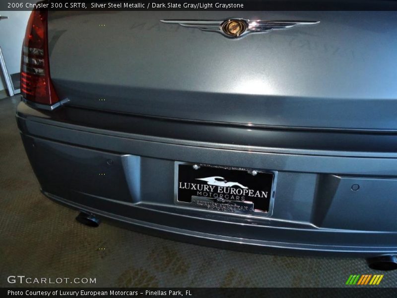Silver Steel Metallic / Dark Slate Gray/Light Graystone 2006 Chrysler 300 C SRT8