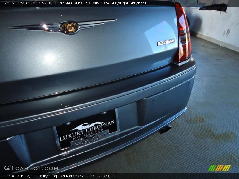 Silver Steel Metallic / Dark Slate Gray/Light Graystone 2006 Chrysler 300 C SRT8