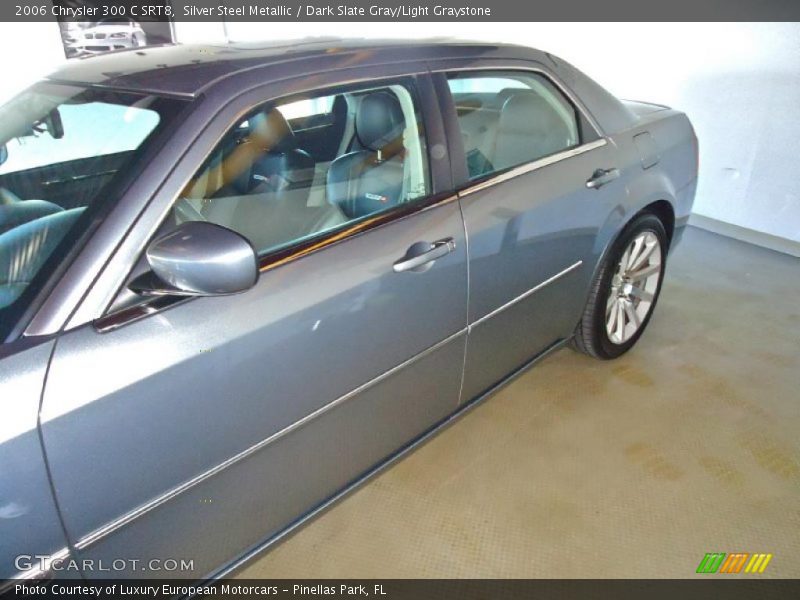 Silver Steel Metallic / Dark Slate Gray/Light Graystone 2006 Chrysler 300 C SRT8
