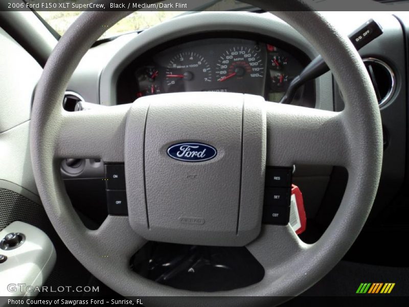 Black / Medium/Dark Flint 2006 Ford F150 XLT SuperCrew