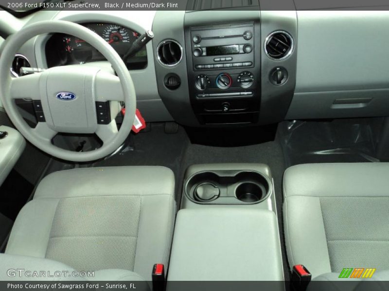 Black / Medium/Dark Flint 2006 Ford F150 XLT SuperCrew