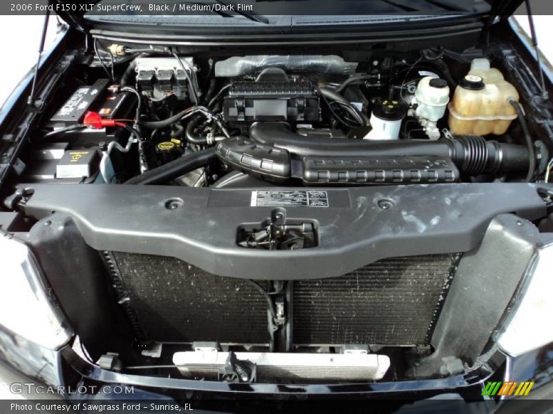 Black / Medium/Dark Flint 2006 Ford F150 XLT SuperCrew