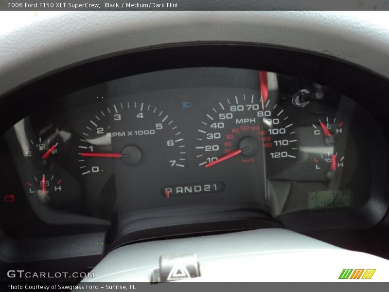 Black / Medium/Dark Flint 2006 Ford F150 XLT SuperCrew