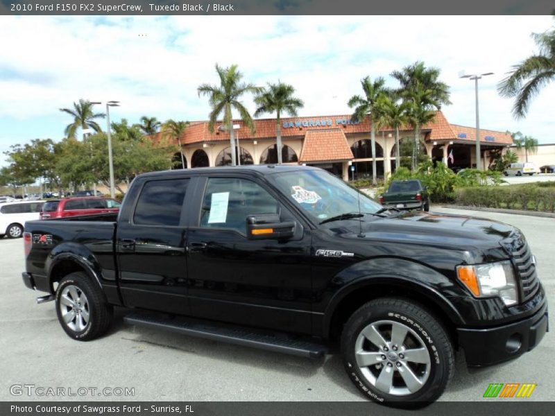 Tuxedo Black / Black 2010 Ford F150 FX2 SuperCrew
