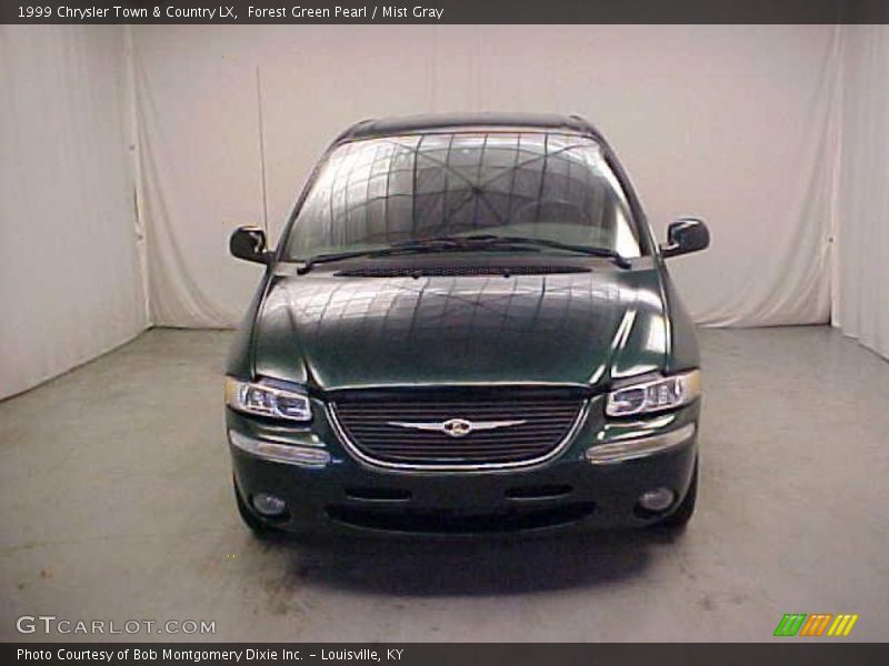 Forest Green Pearl / Mist Gray 1999 Chrysler Town & Country LX